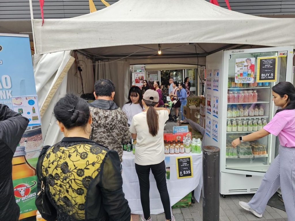 image presents Cabramatta Lunar New Year 2024 Carabao Energy Drink Mabu Coco and Bwell Bird’s Nest