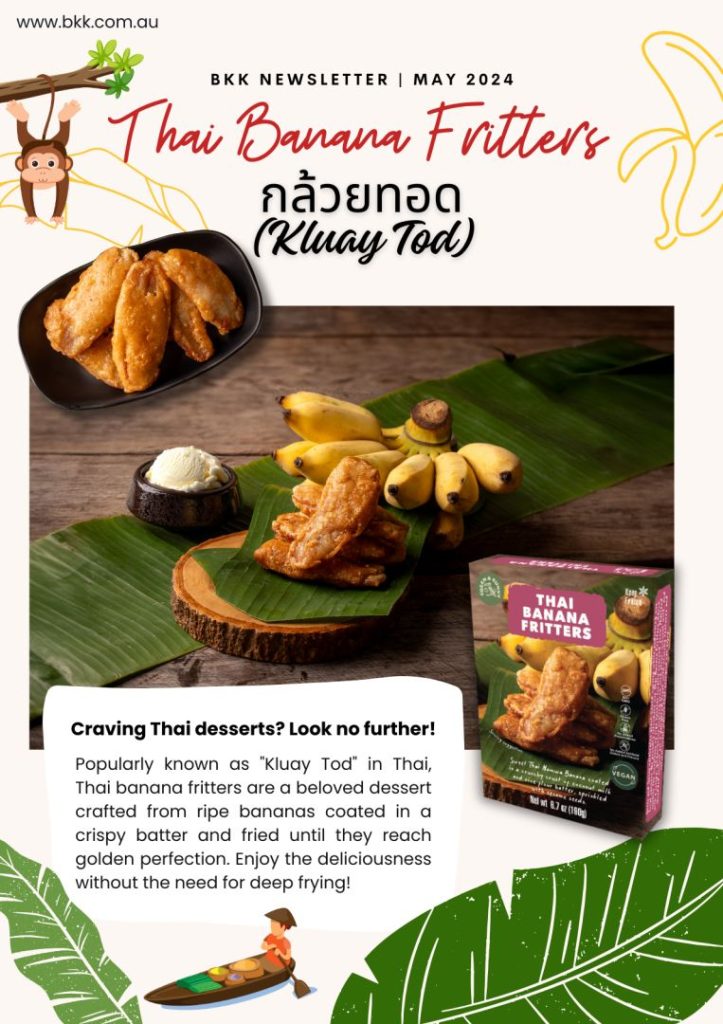 image presents thai banana fritters