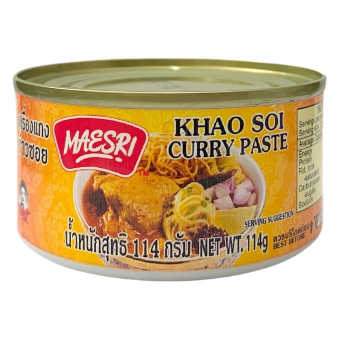 Maesri Kao Soi Curry Paste 48x114g