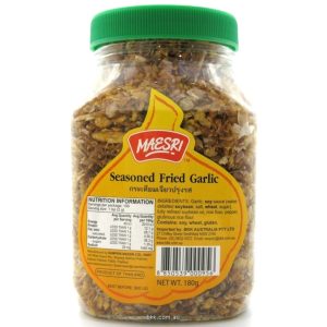 Maesri Season Fried Garlic 12x180g