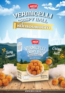 image presents Maesri Crispy Vermicelli Balls