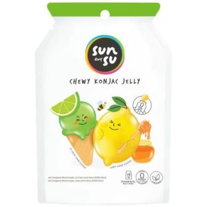 Image presents Sunsu Chewy Konjac HoneyLemon 12x6x96g