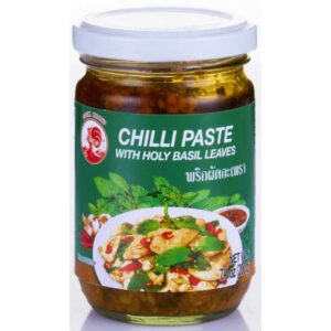 Cock Chilli Paste with Holy Basil 24X200g - BKK Australia